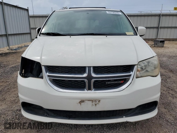 2013 Dodge Grand Caravan SXT with VIN 2C4RDGCG2DR553757, listed as a Copart auction lot 53756245 with 122,275 mi miles and Non Repairable. Bid and sale history available at DreamBid. Image 5.