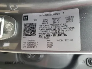 2021 GMC Canyon 2WD Denali with VIN 1GTG5EEN8M1180507, listed as a Copart auction lot 73862804 with 36,822 mi miles and Salvage Title. Bid and sale history available at carsss.com. Image 13.