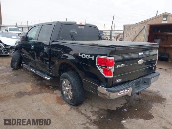 2011 Ford F-150 XLT with VIN 1FTFW1ET8BFB33994, listed as a IAAI auction lot 41601905 with 93,075 mi miles. Bid and sale history available at carsss.com. Image 3.