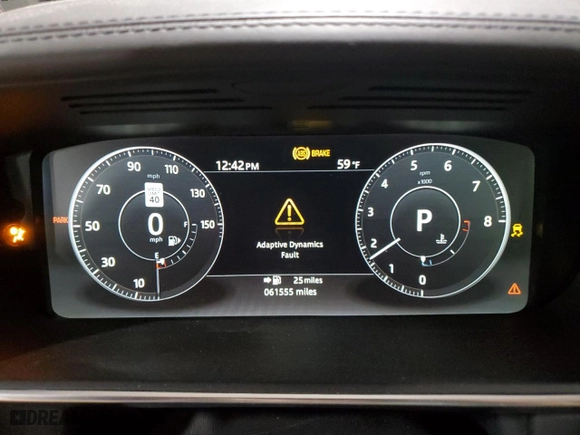 2017 Land Rover Range Rover Sport HSE Dynamic with VIN SALWV2FV5HA684634, listed as a Copart auction lot 45911075 with 61,555 mi miles and Salvage Title. Bid and sale history available at carsss.com. Image 9.