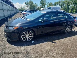 2012 Honda Civic Si z VIN 2HGFB6E50CH706589, wystawiony jako Copart lot #64750935 z przebiegiem 110 100 mil mil oraz Szkoda całkowita • Salvage title. Historia ofert i sprzedaży dostępna na DreamBid. Obrazek 1.