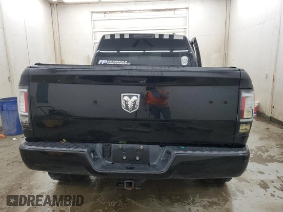 2012 Ram 2500 ST with VIN 3C6UD5CL9CG290612, listed as a Copart auction lot 53454485 with Not provided miles and Salvage title. Bid and sale history available at DreamBid. Image 6.