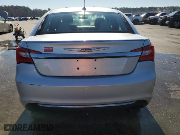 2012 Chrysler 200 Touring with VIN 1C3CCBBB2CN125284, listed as a Copart auction lot 48386185 with 180,911 mi miles and Salvage Title. Bid and sale history available at DreamBid. Image 6.