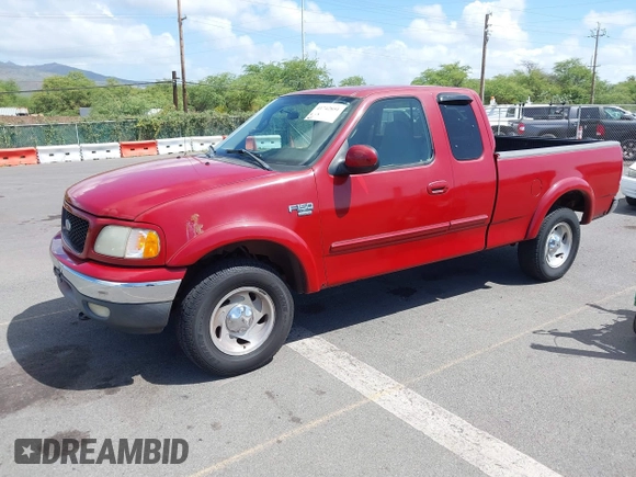 2001 Ford F-150 XL with VIN 1FTRX18L81NA18984, listed as a IAAI auction lot 41742851 with 179,155 mi miles. Bid and sale history available at carsss.com. Image 2.