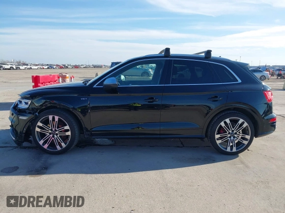 2018 Audi SQ5 Prestige with VIN WA1C4AFY5J2056973, listed as a IAAI auction lot 41359961 with 83,780 mi miles. Bid and sale history available at carsss.com. Image 14.