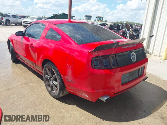 2014 Ford Mustang V6 with VIN 1ZVBP8AM1E5201949, listed as a IAAI auction lot 42505831 with 150,236 mi miles and . Bid and sale history available at DreamBid. Image 3.