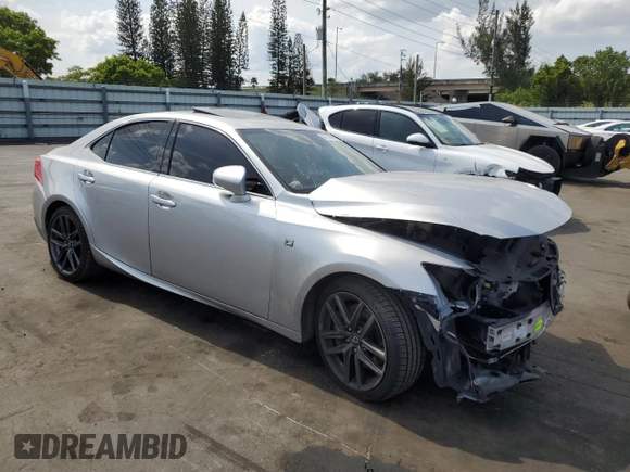 2018 Lexus IS 300 z VIN JTHBA1D23J5078038, wystawiony jako Copart lot #57786705 z przebiegiem 98 848 mil mil oraz Szkoda całkowita • Salvage title. Historia ofert i sprzedaży dostępna na DreamBid. Obrazek 4.