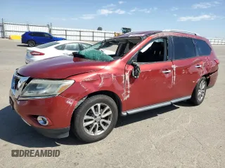 2016 Nissan Pathfinder Platinum with VIN 5N1AR2MM8GC611868, listed as a Copart auction lot 54077545 with 146,187 mi miles and Salvage Title. Bid and sale history available at carsss.com. Image 1.