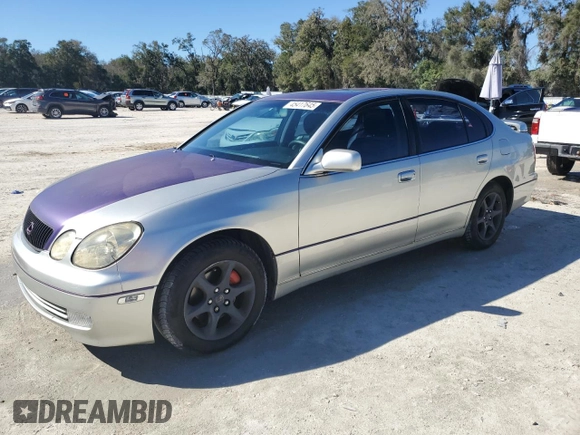 2004 Lexus GS 300 z VIN JT8BD69S340197089, wystawiony jako Copart lot #45417645 z przebiegiem 170 337 mil mil oraz Szkoda całkowita • Salvage title. Historia ofert i sprzedaży dostępna na DreamBid. Obrazek 1.