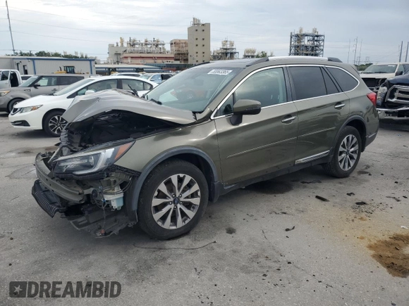 2019 Subaru Outback Touring with VIN 4S4BSETCXK3227540, listed as a Copart auction lot 55563365 with 69,821 mi miles and Salvage title. Bid and sale history available at DreamBid. Image 1.