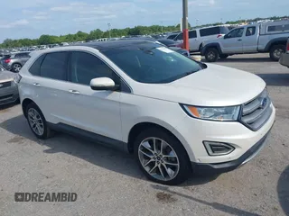 2016 Ford Edge Titanium with VIN 2FMPK3K88GBB17424, listed as a IAAI auction lot 42121662 with 115,235 mi miles. Bid and sale history available at carsss.com. Image 1.