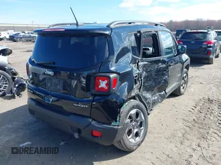 2017 Jeep Renegade Sport with VIN ZACCJBAB3HPE59292, listed as a IAAI auction lot 41931546 with 51,573 mi miles and . Bid and sale history available at carsss.com. Image 4.