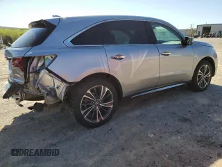 2020 Acura MDX w/Technology Pkg with VIN 5J8YD4H59LL022596, listed as a Copart auction lot 52285135 with 66,515 mi miles and Salvage Title. Bid and sale history available at carsss.com. Image 3.