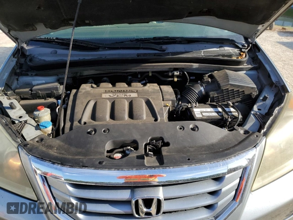 2009 Honda Odyssey EX-L with VIN 5FNRL38749B006271, listed as a Copart auction lot 50619625 with 210,017 mi miles and Salvage Title. Bid and sale history available at carsss.com. Image 12.