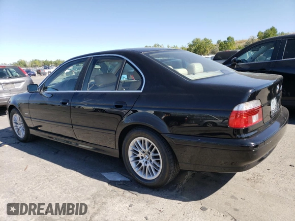 2003 BMW 5 Series 530iA with VIN WBADT63423CK33842, listed as a Copart auction lot 74357854 with 0 mi miles and Clean Title. Bid and sale history available at carsss.com. Image 2.