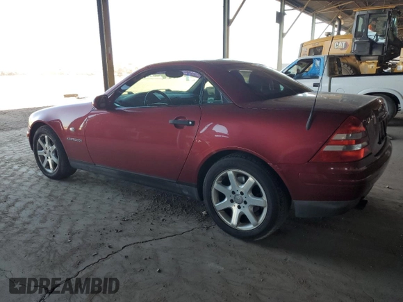 1999 Mercedes-Benz SLK-Class with VIN WDBKK47F9XF109079, listed as a Copart auction lot 72243234 with 90,083 mi miles and Clean Title. Bid and sale history available at carsss.com. Image 2.