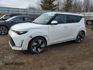 2023 Kia Soul GT-Line with VIN KNDJ53AU4P7871672, listed as a Copart auction lot 47178655 with 10,525 mi miles and Clean Title. Bid and sale history available at carsss.com. Image 1.
