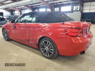 2018 BMW 2 Series 230i xDrive with VIN WBA2K1C53JVD41137, listed as a Copart auction lot 46621633 with 21,004 mi miles. Bid and sale history available at carsss.com. Image 2.