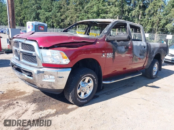 2013 Ram 2500 Big Horn with VIN 3C6UR5DL4DG544888, listed as a IAAI auction lot 42679683 with Not provided miles and . Bid and sale history available at DreamBid. Image 2.