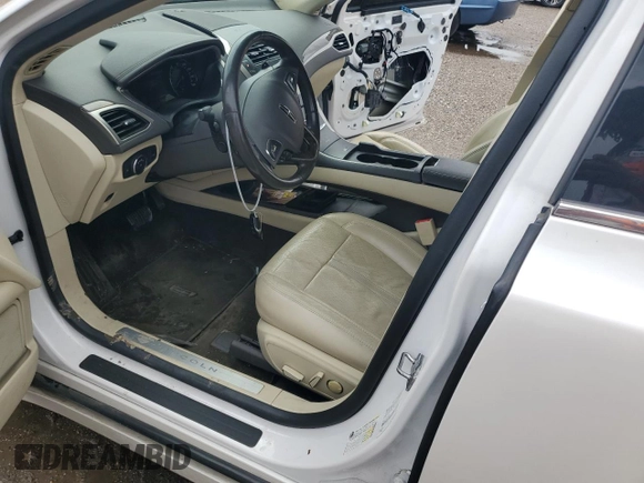 2015 Lincoln MKZ with VIN 3LN6L2G98FR617457, listed as a Copart auction lot 54399165 with 138,596 mi miles and Salvage title. Bid and sale history available at DreamBid. Image 7.