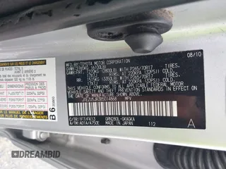 2011 Toyota 4Runner SR5 z VIN JTEZU5JR3B5014868, wystawiony jako IAAI lot #42286507 z przebiegiem Nie podano mil oraz . Historia ofert i sprzedaży dostępna na DreamBid. Obrazek 9.