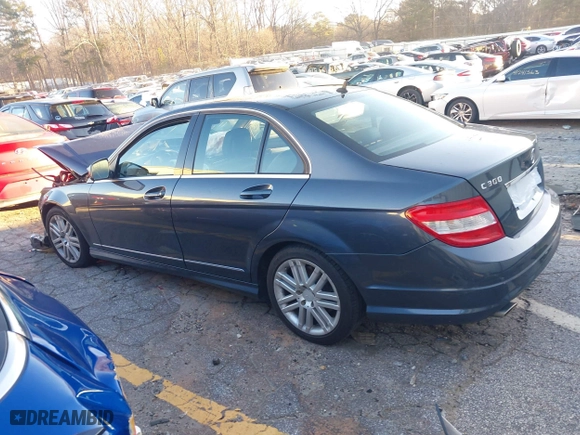 2009 Mercedes-Benz C-Class 3.0L Sport with VIN WDDGF54X89R072872, listed as a IAAI auction lot 41252464 with 1 mi miles. Bid and sale history available at carsss.com. Image 13.