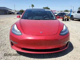 2020 Tesla Model 3 Long Range with VIN 5YJ3E1EB9LF744314, listed as a Copart auction lot 53992025 with 74,645 mi miles and Salvage Title. Bid and sale history available at carsss.com. Image 5.