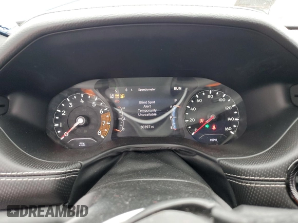 2022 Jeep Compass Altitude with VIN 3C4NJCBB8NT198162, listed as a Copart auction lot 88754355 with 50,397 mi miles and Salvage title. Bid and sale history available at DreamBid. Image 9.