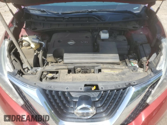 2018 Nissan Murano SV with VIN 5N1AZ2MG6JN155181, listed as a Copart auction lot 52548185 with 95,879 mi miles and Non Repairable. Bid and sale history available at DreamBid. Image 12.
