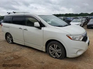 2015 Nissan Quest S with VIN JN8AE2KP8F9121606, listed as a Copart auction lot 54638664 with 104,186 mi miles. Bid and sale history available at carsss.com. Image 4.