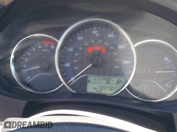 2016 Toyota Corolla L z VIN 2T1BURHEXGC577393, wystawiony jako IAAI lot #42309673 z przebiegiem 103 731 mil mil oraz . Historia ofert i sprzedaży dostępna na DreamBid. Obrazek 7.