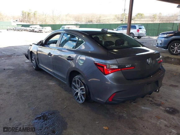 2020 Acura ILX w/Premium Pkg with VIN 19UDE2F73LA008757, listed as a IAAI auction lot 41880275 with 49,773 mi miles. Bid and sale history available at carsss.com. Image 3.