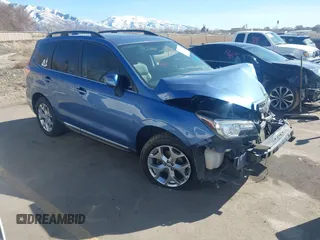2018 Subaru Forester Touring z VIN JF2SJAWC5JH579570, wystawiony jako IAAI lot #41712344 z przebiegiem 102 251 mil mil oraz . Historia ofert i sprzedaży dostępna na DreamBid. Obrazek 1.