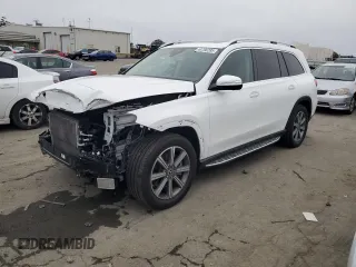 2020 Mercedes-Benz GLS 450 with VIN 4JGFF5KE0LA258527, listed as a Copart auction lot 44766285 with 51,808 mi miles and Salvage Title. Bid and sale history available at DreamBid. Image 1.