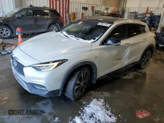 2017 Infiniti QX30 Premium with VIN SJKCH5CRXHA034303, listed as a Copart auction lot 45861785 with 111,355 mi miles and Non Repairable. Bid and sale history available at carsss.com. Image 1.