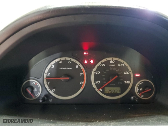 2003 Honda CR-V EX with VIN SHSRD77803U140953, listed as a Copart auction lot 47406235 with 229,031 mi miles and Salvage Title. Bid and sale history available at carsss.com. Image 9.