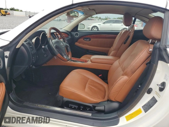 2003 Lexus SC 430 with VIN JTHFN48Y030045309, listed as a Copart auction lot 59034585 with 104,167 mi miles and Salvage title. Bid and sale history available at DreamBid. Image 7.