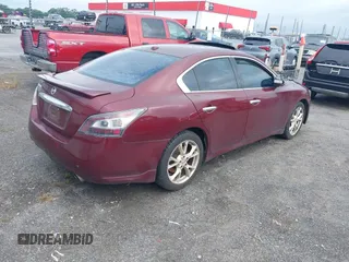 2013 Nissan Maxima S with VIN 1N4AA5APXDC846592, listed as a IAAI auction lot 42491159 with 113,189 mi miles and . Bid and sale history available at DreamBid. Image 4.