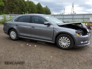 2015 Volkswagen Passat Trendline with VIN 1VWAV7A38FC041679, listed as a Copart auction lot 53419724 with 123,868 mi miles and Salvage title. Bid and sale history available at DreamBid. Image 4.