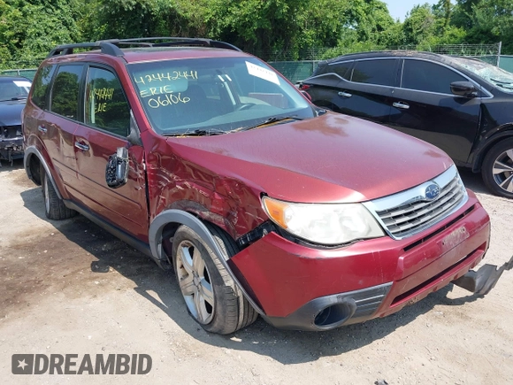 2009 Subaru Forester X with VIN JF2SH63689H721560, listed as a IAAI auction lot 42442441 with 119,896 mi miles and . Bid and sale history available at DreamBid. Image 17.