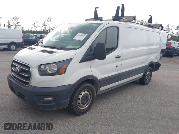 2020 Ford Transit Cargo with VIN 1FTBR1Y8XLKA19646, listed as a IAAI auction lot 42633323 with 82,577 mi miles and . Bid and sale history available at DreamBid. Image 17.