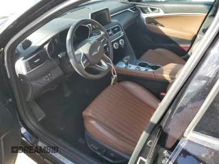 2020 Genesis G70 2.0T with VIN KMTG34LA5LU049730, listed as a Copart auction lot 78327514 with 40,617 mi miles and Salvage Title. Bid and sale history available at carsss.com. Image 7.