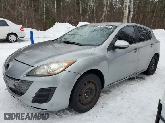 2011 Mazda 3 GX with VIN JM1BL1KF1B1472986, listed as a Copart auction lot 41957805 with 196,693 mi miles and Clean Title. Bid and sale history available at carsss.com. Image 1.