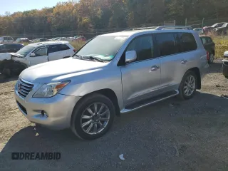 2011 Lexus LX 570 with VIN JTJHY7AX0B4069876, listed as a Copart auction lot 76888494 with 172,389 mi miles and Clean Title. Bid and sale history available at DreamBid. Image 1.