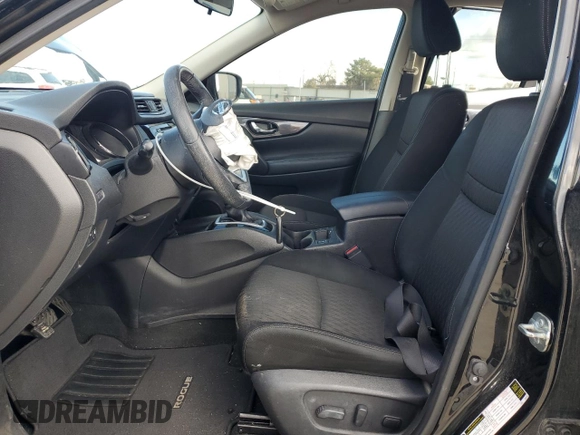 2018 Nissan Rogue S with VIN KNMAT2MT6JP614720, listed as a Copart auction lot 49544095 with 55,150 mi miles and Salvage Title. Bid and sale history available at carsss.com. Image 7.