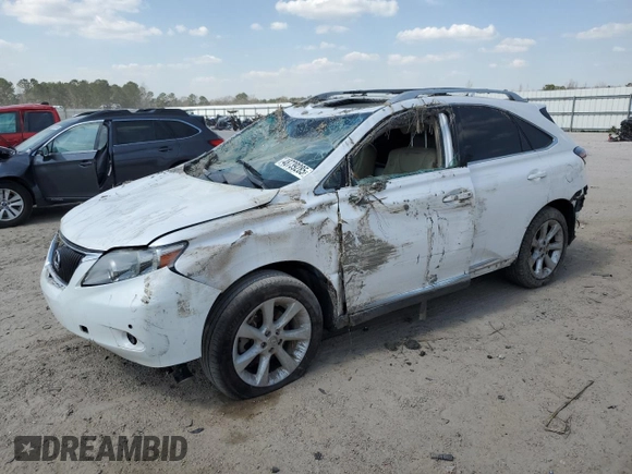 2012 Lexus RX 350 with VIN 2T2ZK1BA5CC079300, listed as a Copart auction lot 48739285 with 187,512 mi miles and Salvage Title. Bid and sale history available at DreamBid. Image 1.