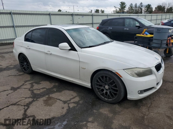 2010 BMW 3 Series 328i with VIN WBAPH7G50ANM49469, listed as a Copart auction lot 51666245 with 117,631 mi miles and Salvage Title. Bid and sale history available at carsss.com. Image 4.