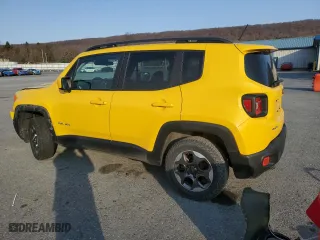 2017 Jeep Renegade Altitude with VIN ZACCJBBH0HPF86178, listed as a Copart auction lot 48232305 with 87,129 mi miles and Salvage Title. Bid and sale history available at carsss.com. Image 2.