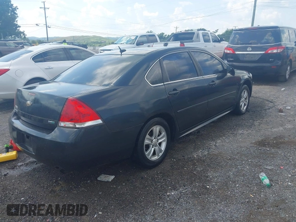 2012 Chevrolet Impala LS Fleet with VIN 2G1WF5E30C1257802, listed as a IAAI auction lot 42789958 with 197,998 mi miles and . Bid and sale history available at DreamBid. Image 4.