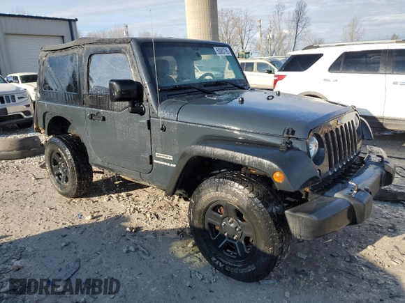 2017 Jeep Wrangler Sport with VIN 1C4AJWAG3HL537598, listed as a Copart auction lot 50083795 with 83,733 mi miles and Clean Title. Bid and sale history available at DreamBid. Image 4.